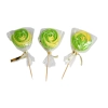 Dekoracja cukrowa lizaki bezowe bezy topper 12x